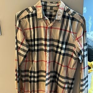 Burberry Brit medium long sleeve button down